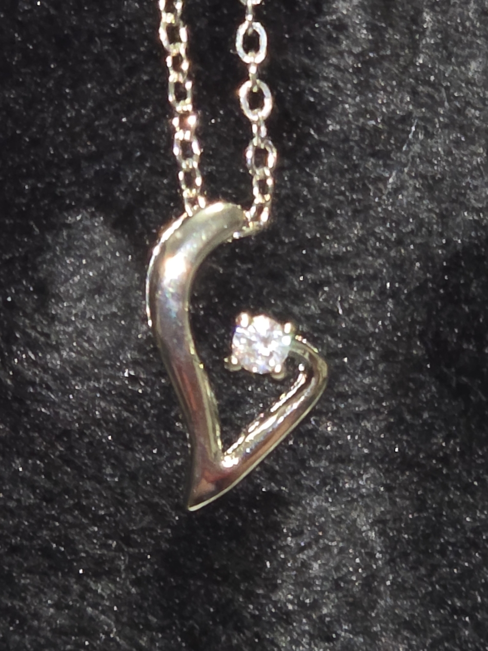Symphony Grace Heart of the Valley pendant necklace